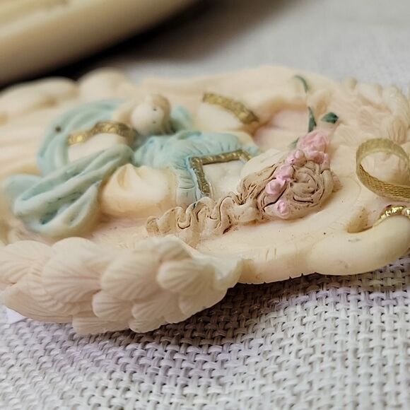 Seraphim Collection Plate "Flora Flower of Heaven" 3rd Edition & ornament - Picture 7 of 7